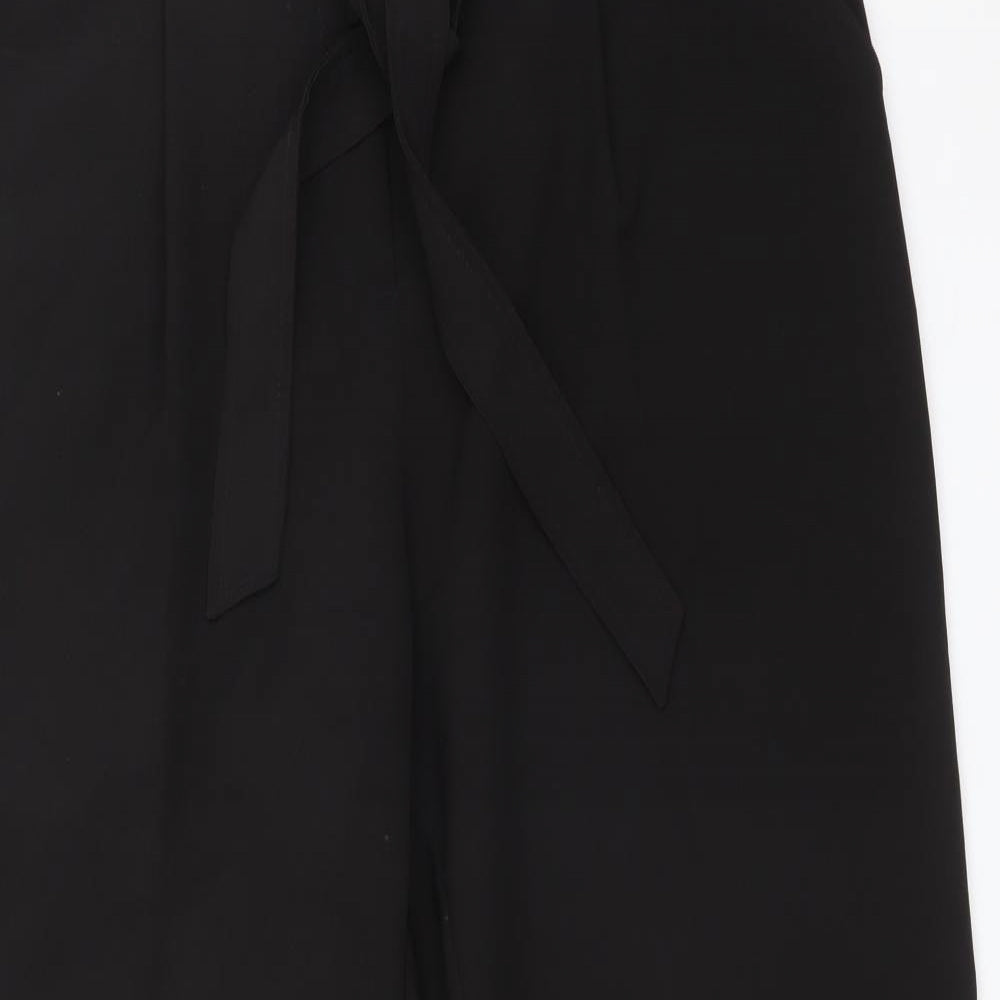New Look Womens Black  Polyester Dress Pants Trousers Size 14 L28 in Regular