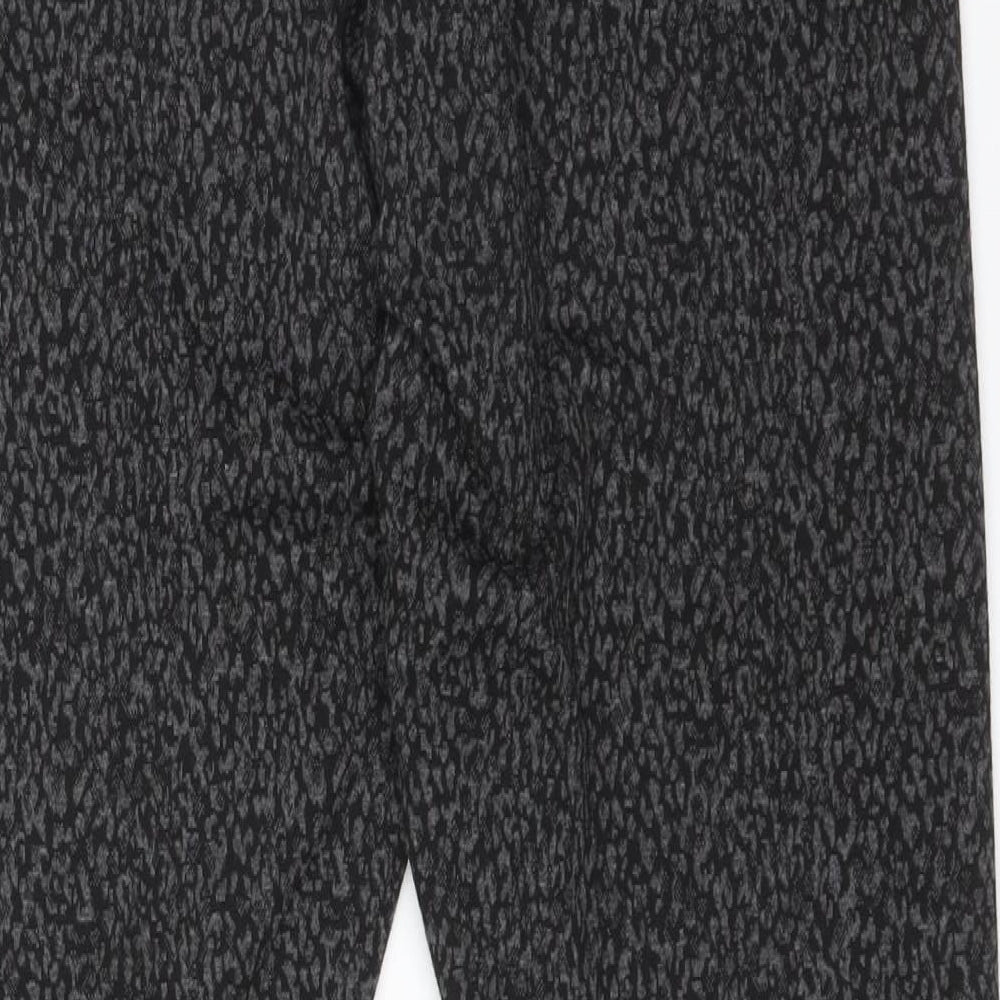 M&S Womens Multicoloured Animal Print Polyester  Leggings Size 18 L28 in