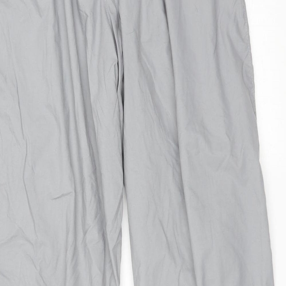 Nike Mens Grey  Nylon Jogger Trousers Size M L31 in Regular