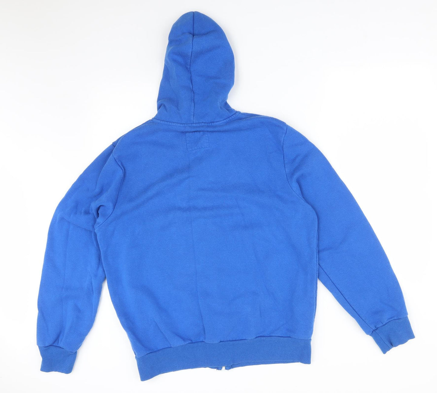 Cedar Wood State Mens Blue  Cotton Full Zip Hoodie Size L   - NYC 08