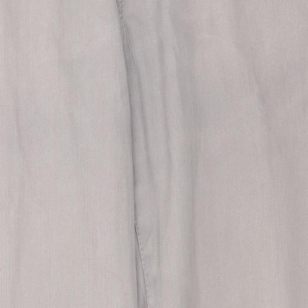 Jasper Conran Mens Grey  Cotton Trousers  Size 36 L32 in Regular