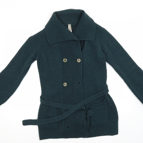 NEXT Womens Grey   Overcoat Coatigan Size 10