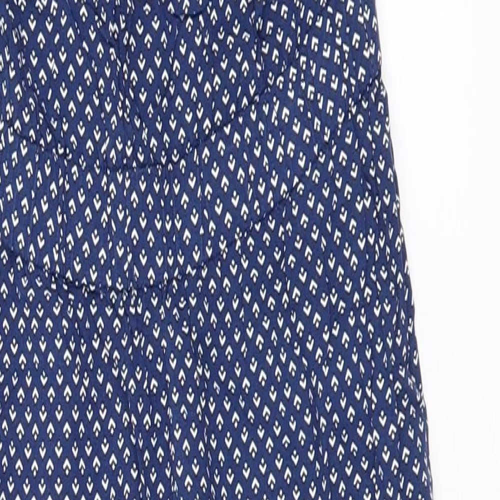 Gap Girls Blue Geometric  Jumpsuit One-Piece Size 10-11 Years