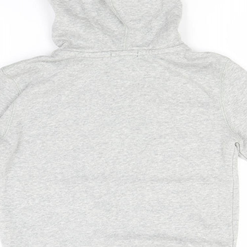 Gap Girls Grey  Cotton Full Zip Hoodie Size 8-9 Years