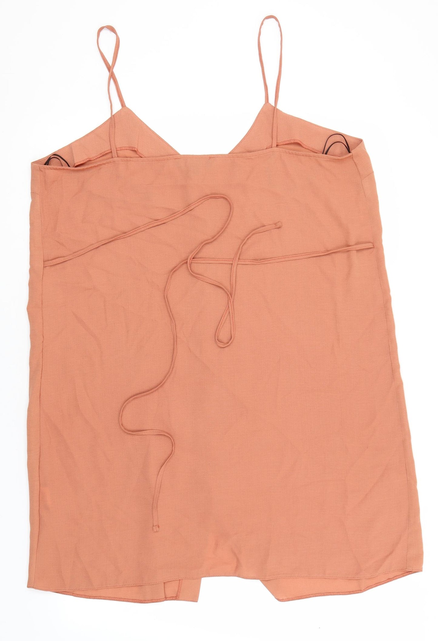 Primark Womens Brown  Polyester Tank Dress  Size 20  Off the Shoulder