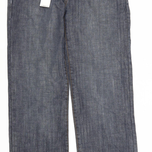 Bench Girls Blue  Cotton Boyfriend Jeans Size 13-14 Years  Regular