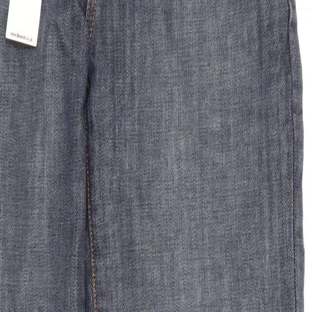 Bench Girls Blue  Cotton Boyfriend Jeans Size 13-14 Years  Regular