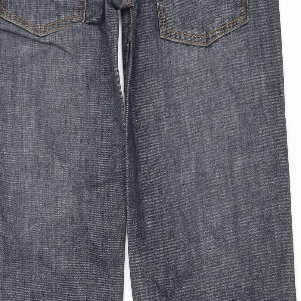 Bench Girls Blue  Cotton Boyfriend Jeans Size 13-14 Years  Regular