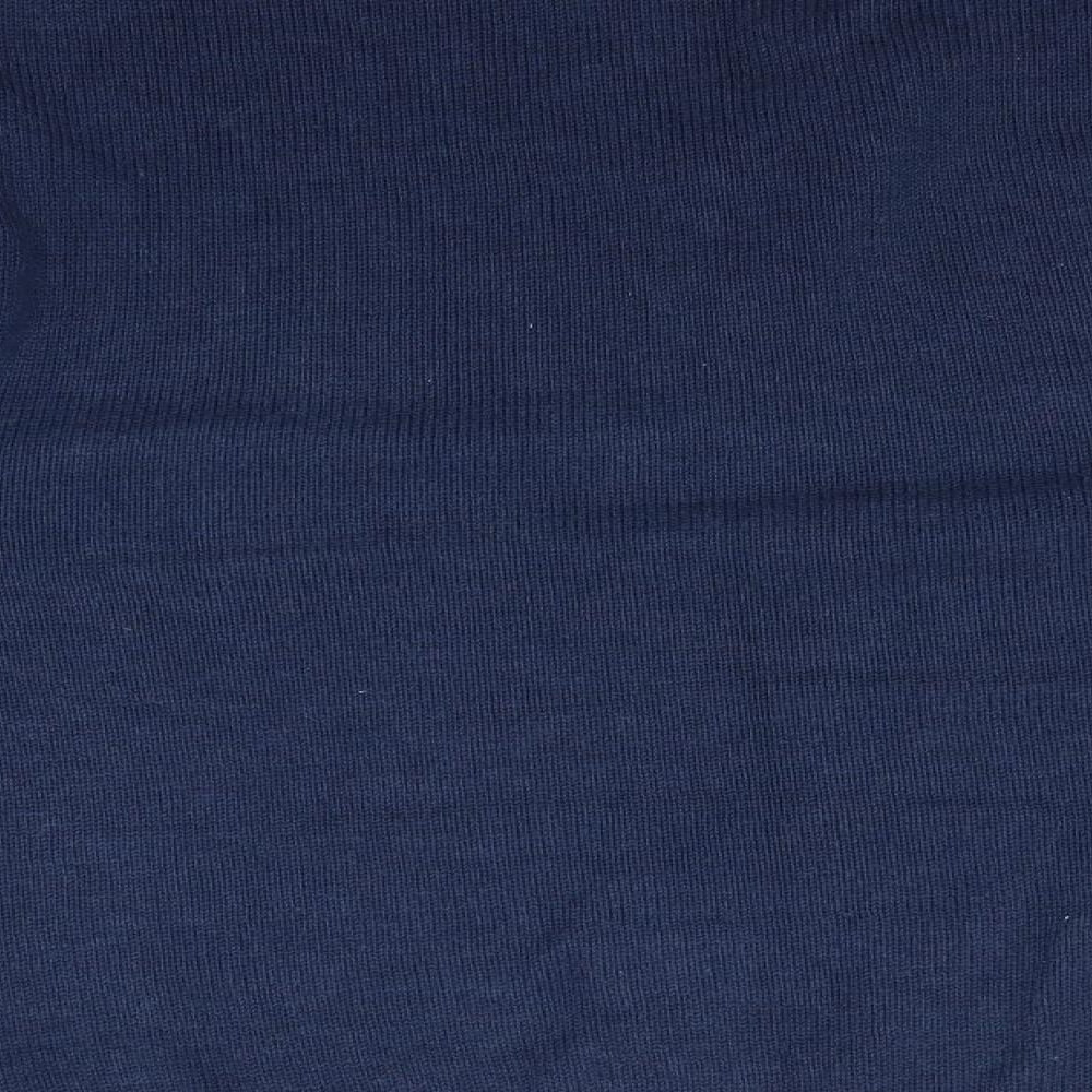Peregrine Mens Blue Crew Neck  Cotton Pullover Jumper Size XL