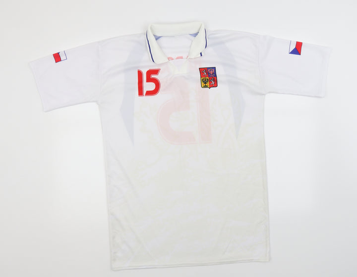 Preworn Mens White    T-Shirt  Collared
