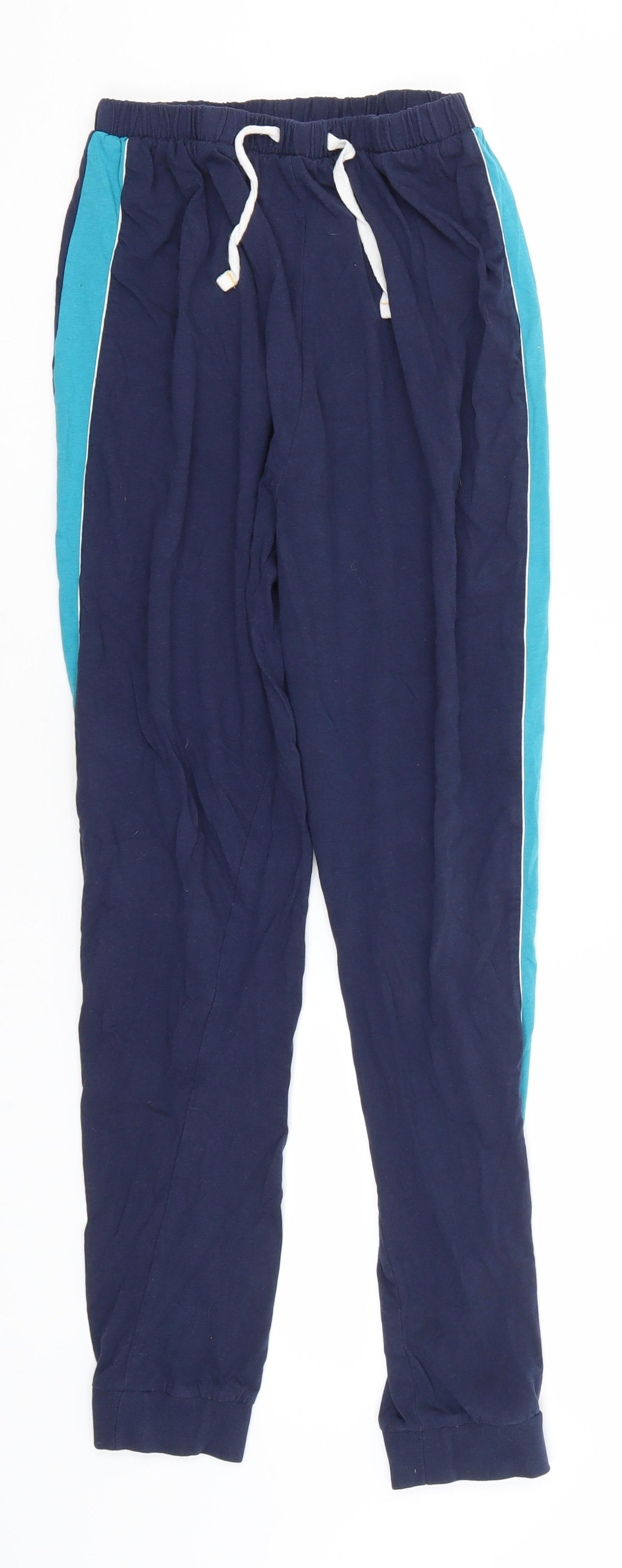 Matalan Boys Blue  Cotton Sweatpants Trousers Size 13 Years  Regular