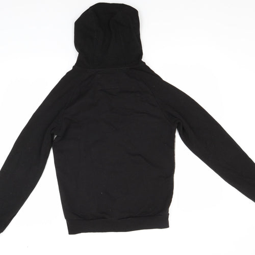 Genetic Apparel Mens Grey  Cotton Full Zip Hoodie Size S