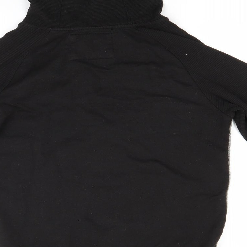 Genetic Apparel Mens Grey  Cotton Full Zip Hoodie Size S