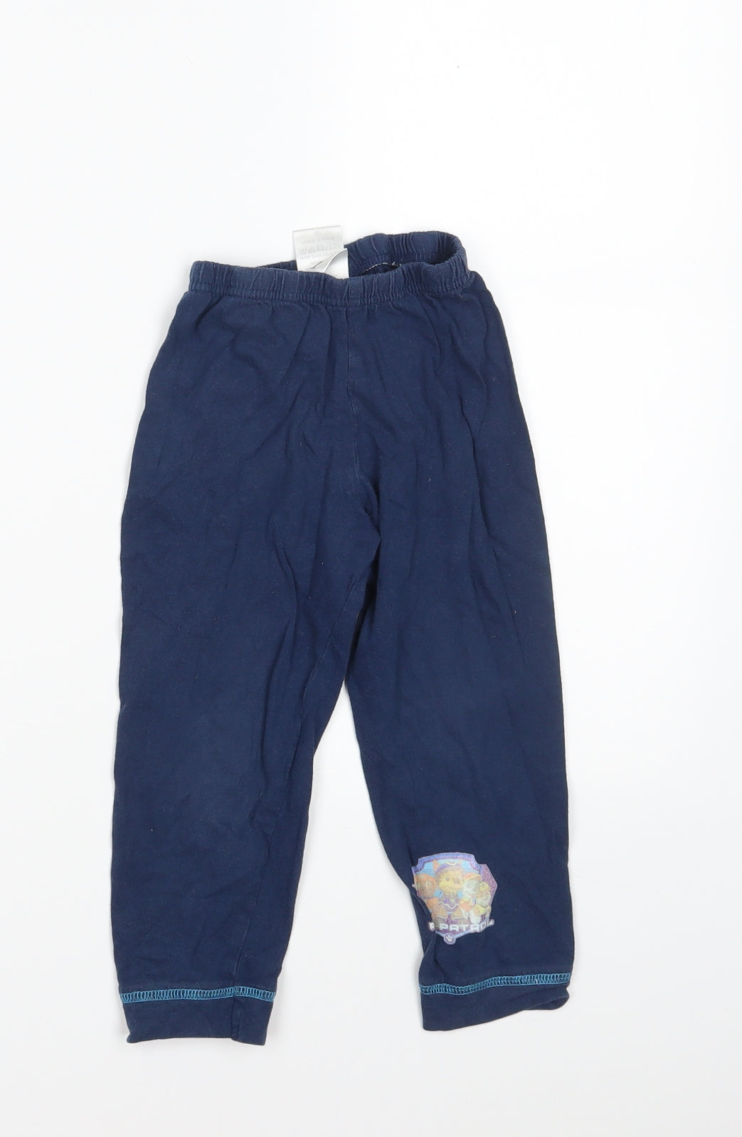 Paw Petrol Boys Blue  100% Cotton Sweatpants Trousers Size 2-3 Years  Slim  - Waist 16in; Inside  leg 14in