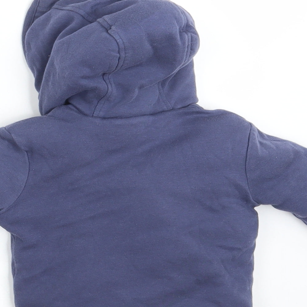 George Boys Blue   Jacket Coat Size 3-6 Months   Button