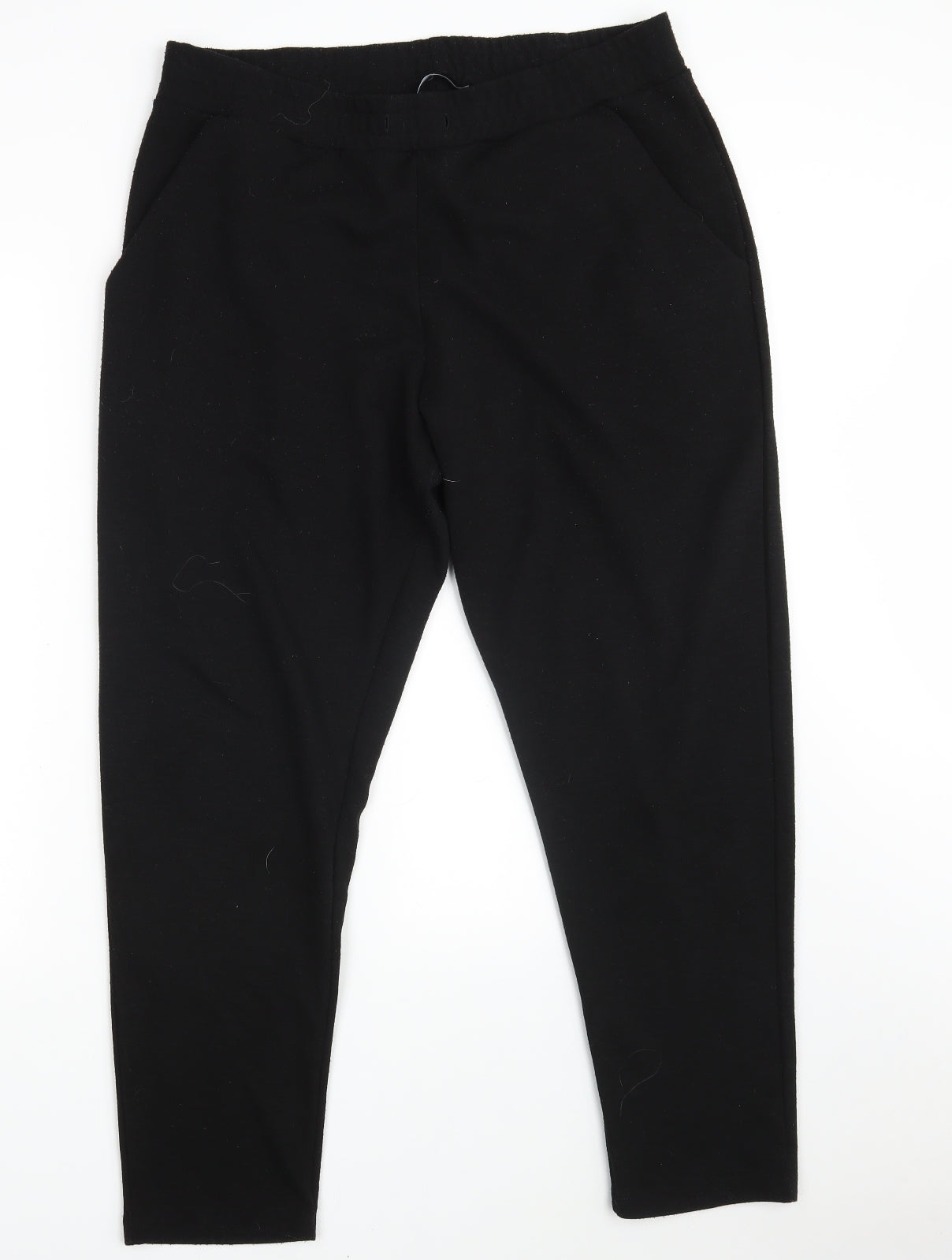 Very Womens Black  Polyester Jogger Trousers Size 16 L28 in Regular