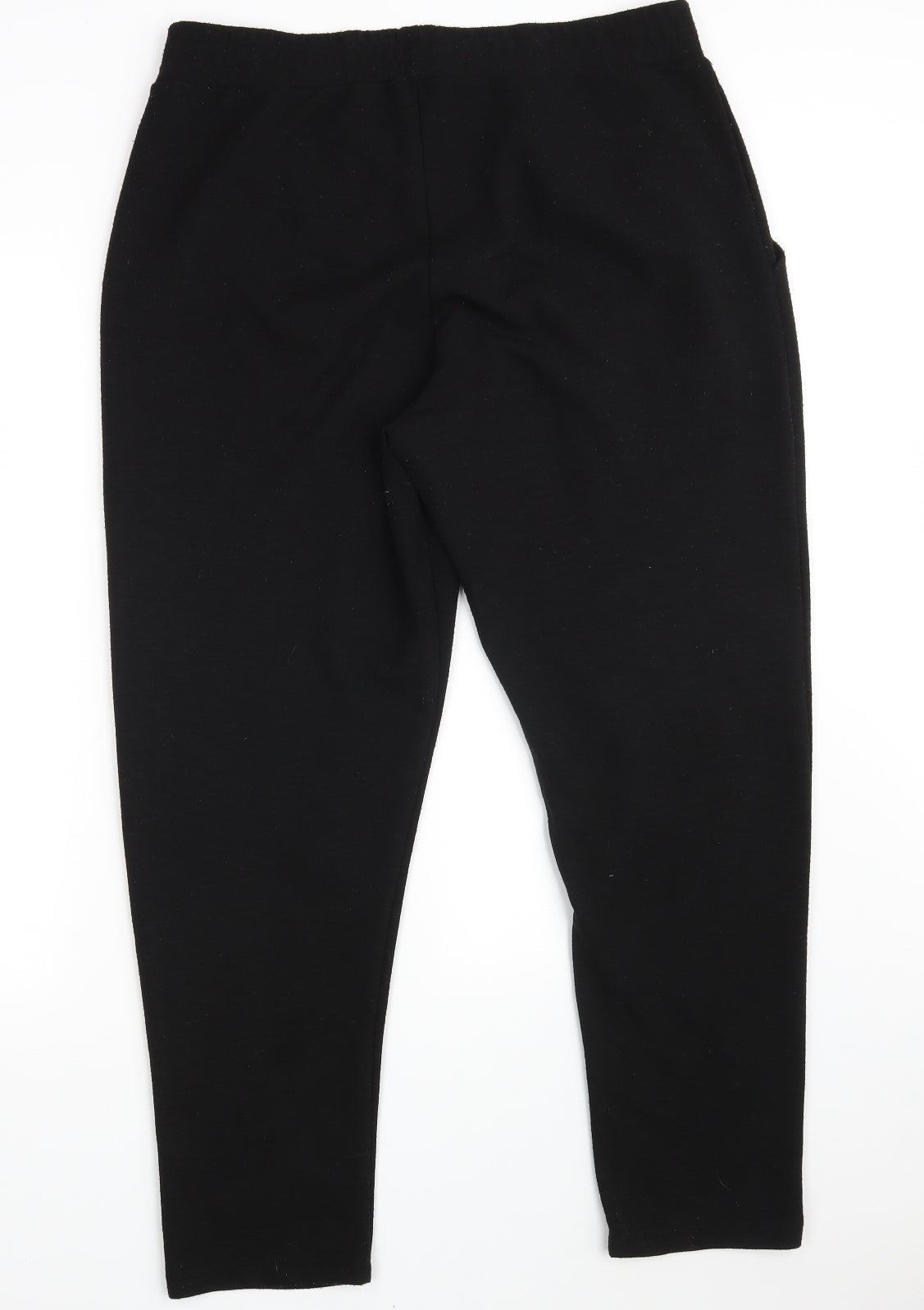 Very Womens Black  Polyester Jogger Trousers Size 16 L28 in Regular