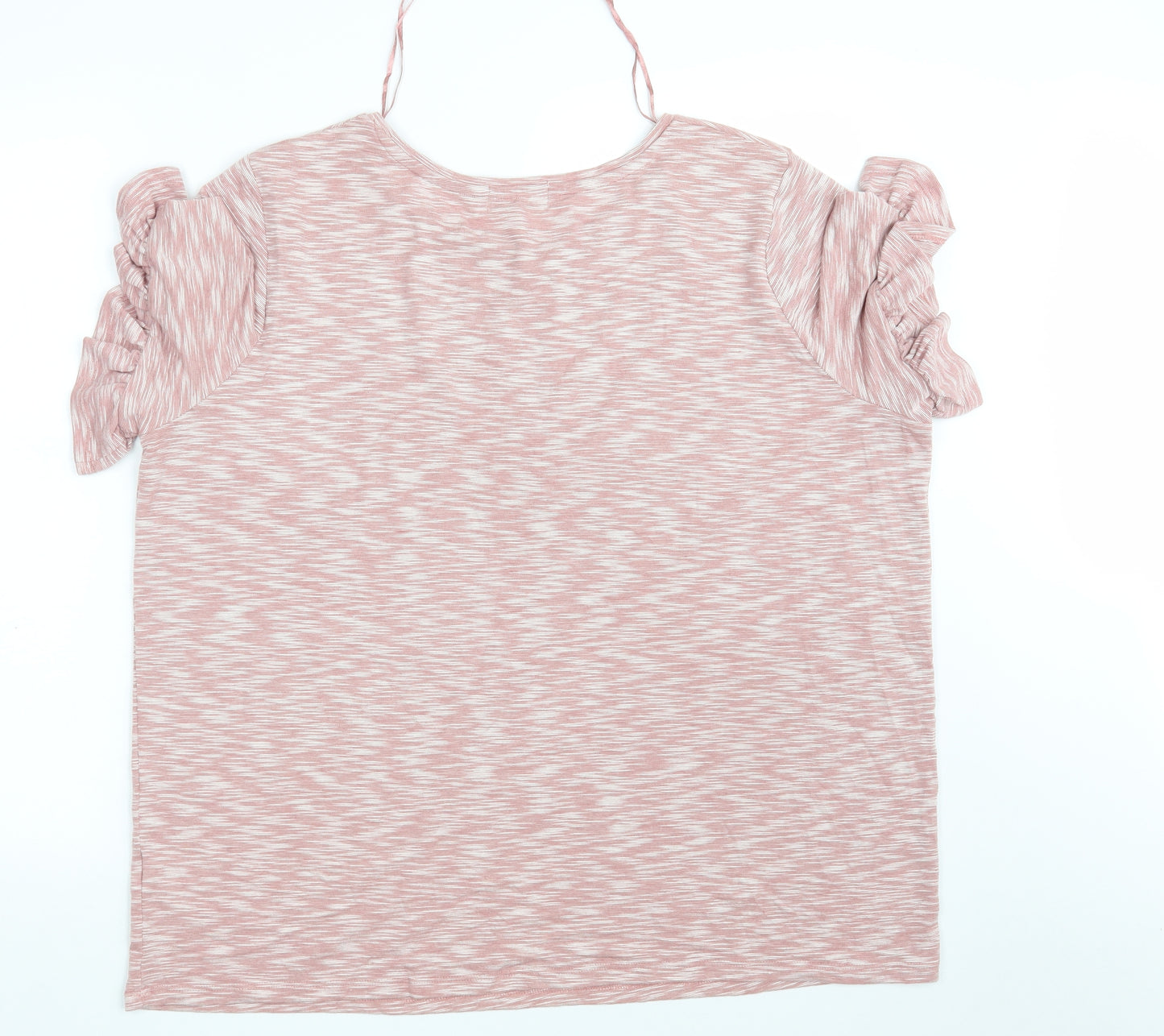 Papaya Womens Pink  Viscose Pullover Sweatshirt Size 20