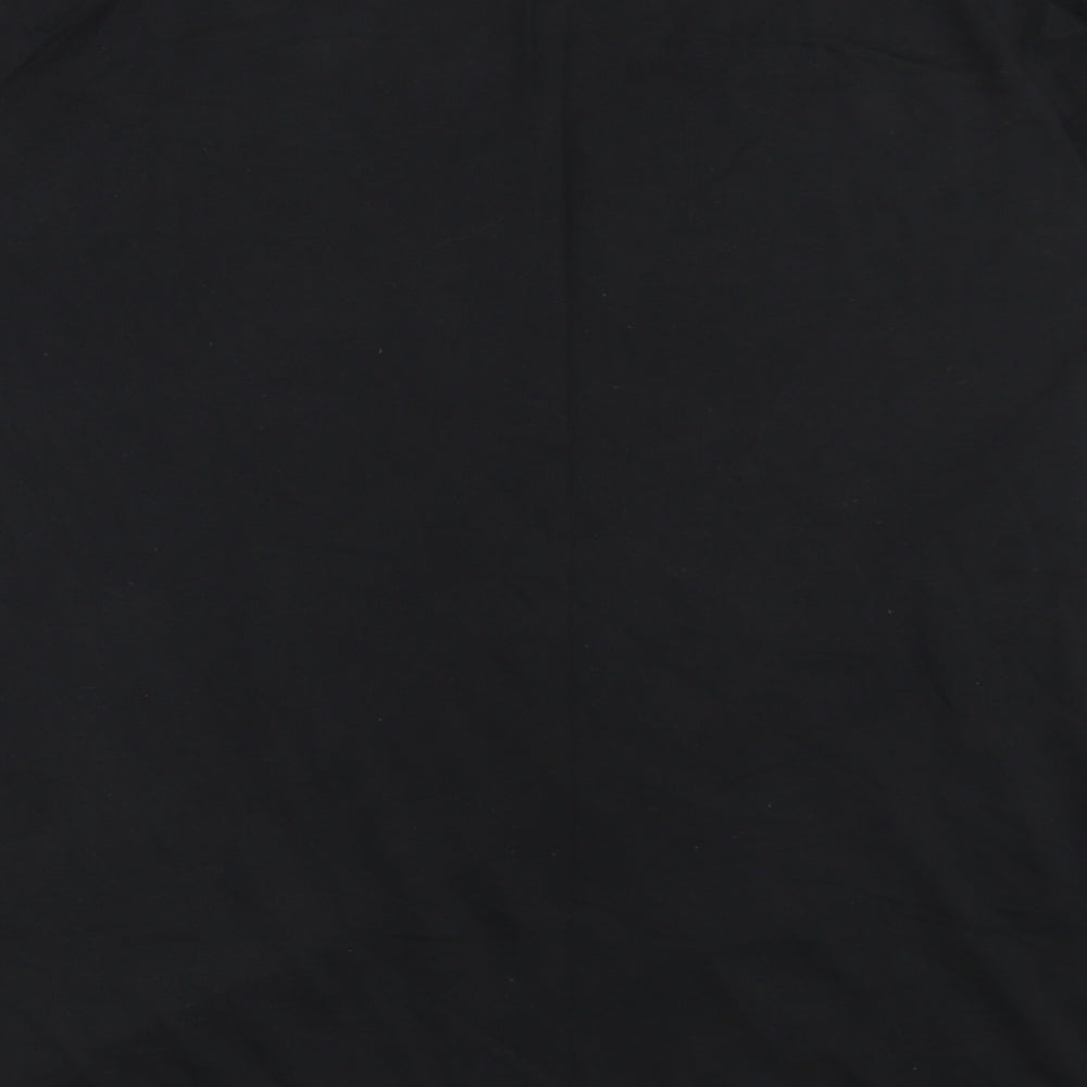 PUMA Mens Black  Cotton  T-Shirt Size 3XL Round Neck