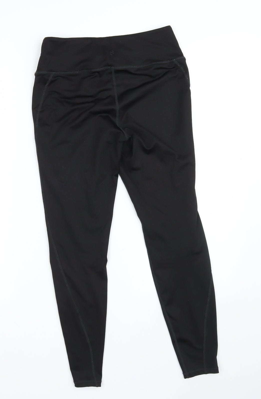 H&M Womens Black  Polyester Compression Leggings Size M L25 in Athletic  - Sport