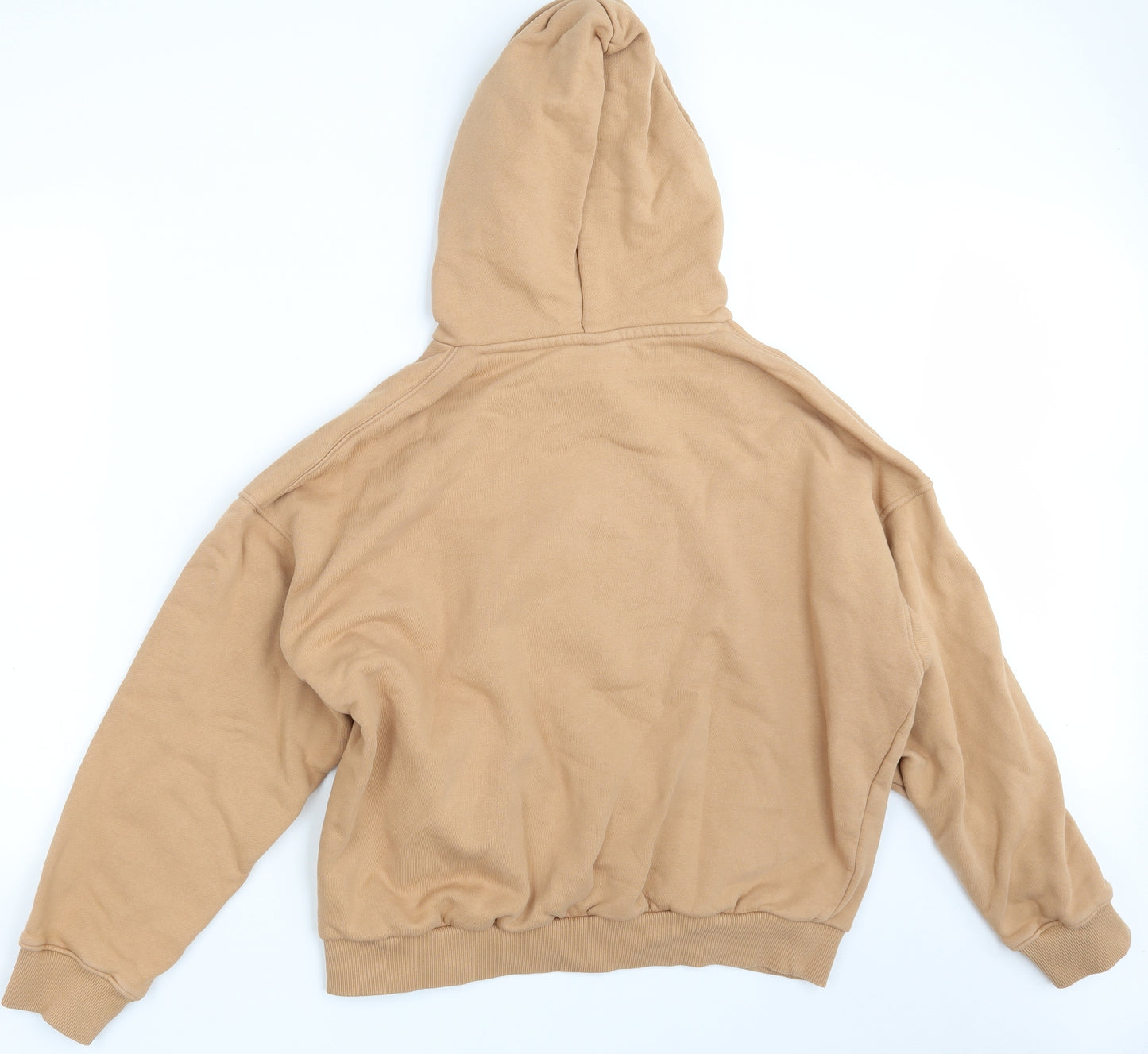 H&M Womens Brown  100% Cotton Pullover Hoodie Size XL