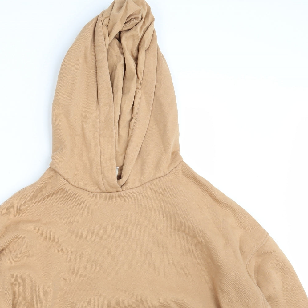H&M Womens Brown  100% Cotton Pullover Hoodie Size XL