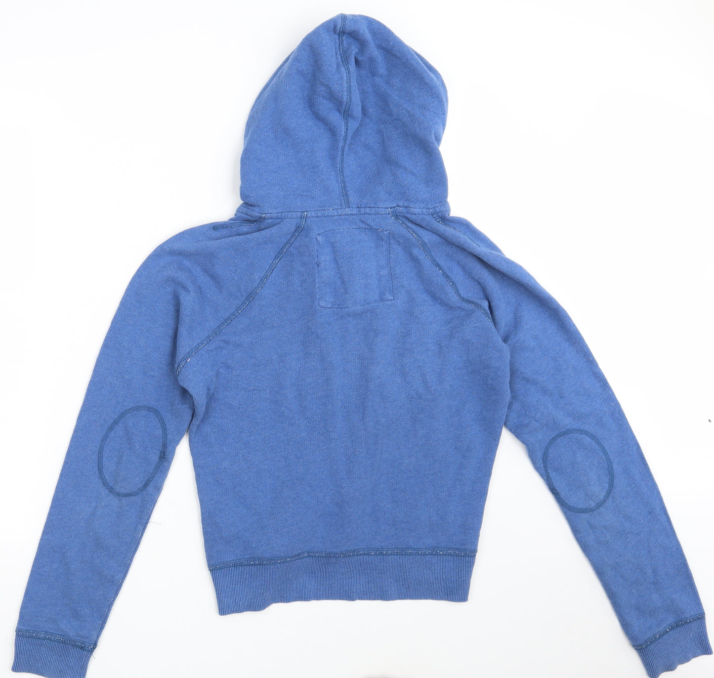 Abercrombie & Fitch Womens Blue  Cotton Pullover Hoodie Size L