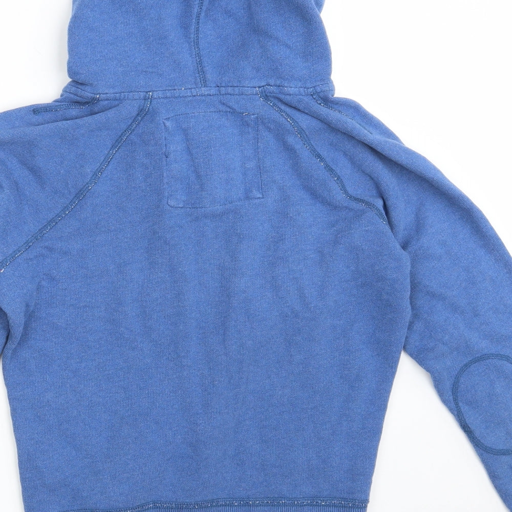 Abercrombie & Fitch Womens Blue  Cotton Pullover Hoodie Size L