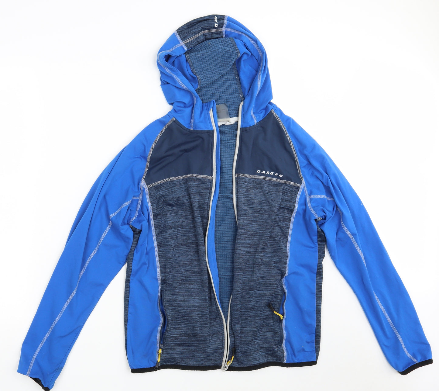 Dare 2 Be Mens Blue  Polyester Full Zip Hoodie Size M