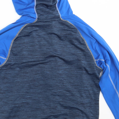 Dare 2 Be Mens Blue  Polyester Full Zip Hoodie Size M