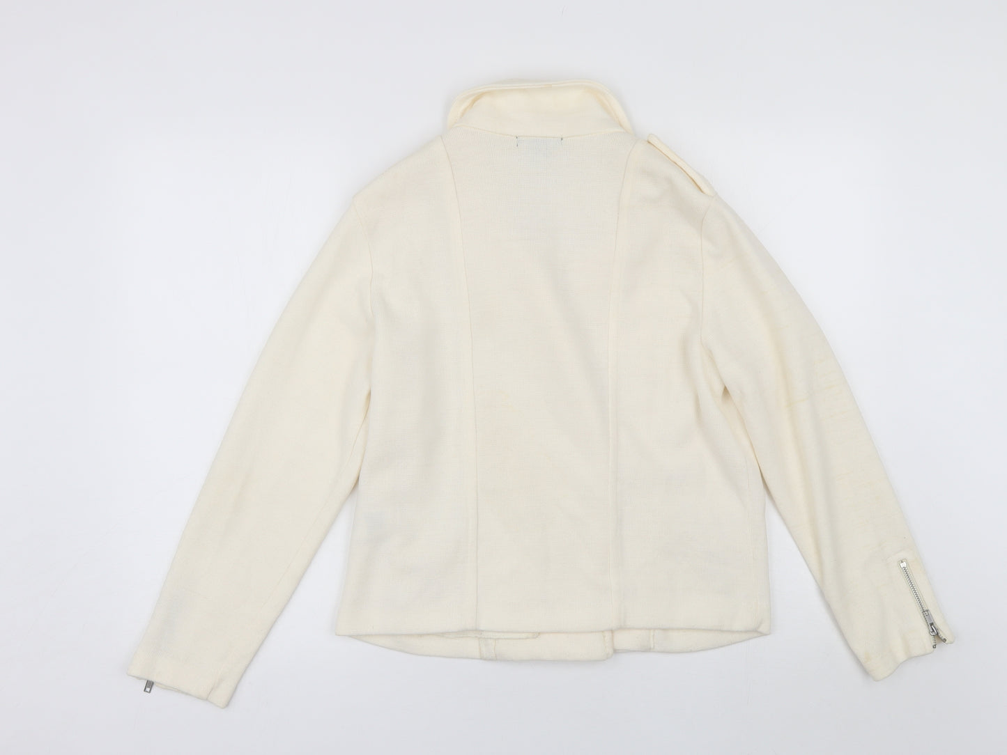 H&M Womens Ivory   Jacket  Size L