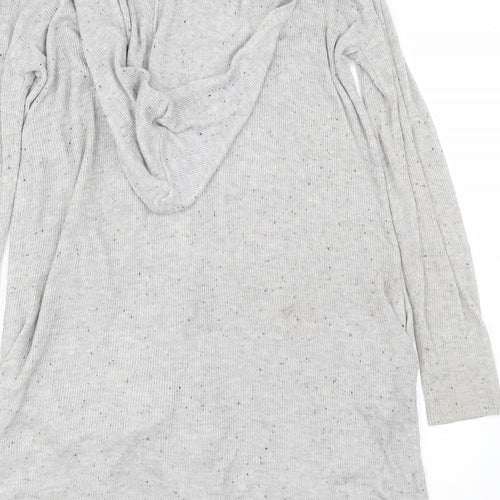 AJC Womens Grey V-Neck  Viscose Cardigan Jumper Size 14