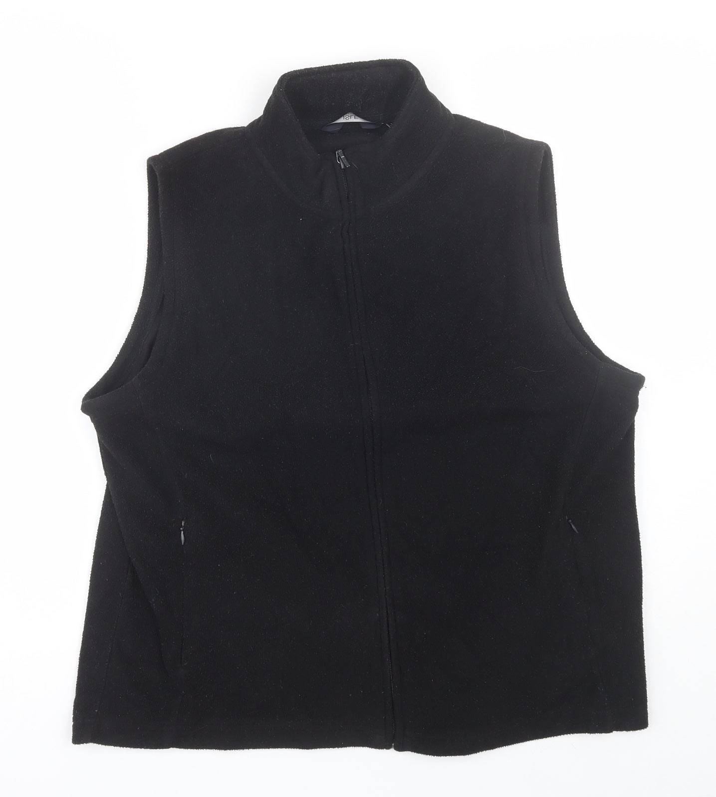 Isle Womens Black   Gilet Jacket Size L