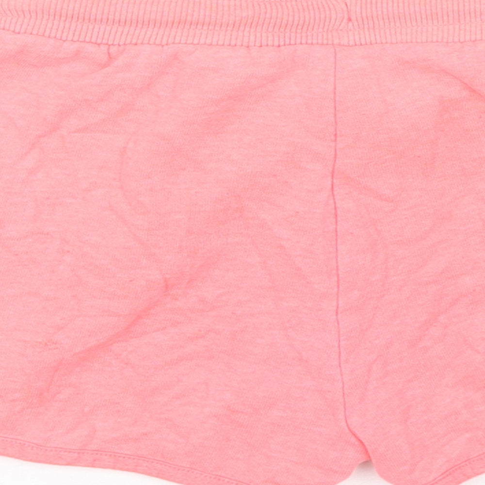 NEXT Girls Pink  Cotton Sweat Shorts Size 9 Years  Regular