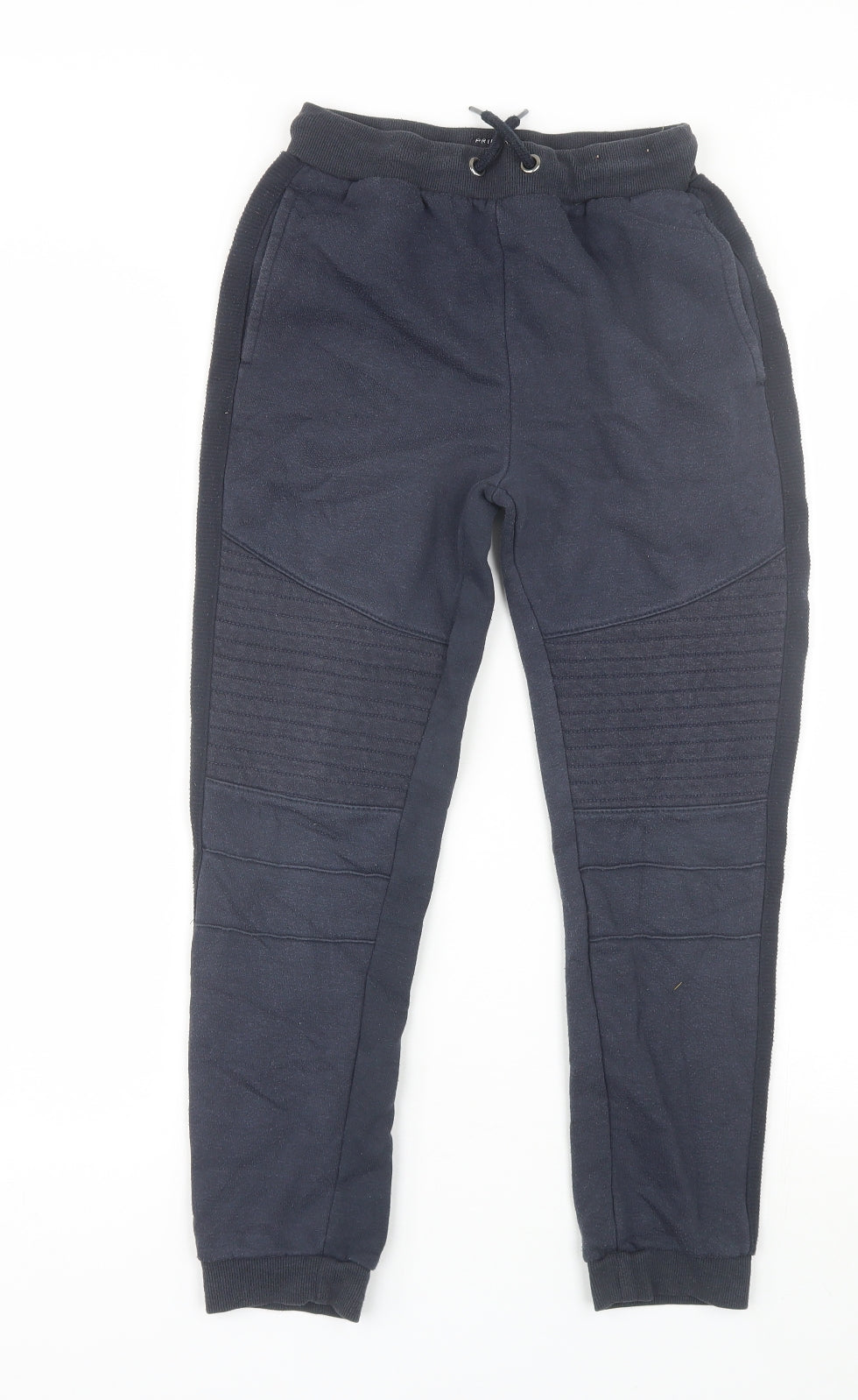 Primark Boys Blue  Cotton Sweatpants Trousers Size 11-12 Years  Regular