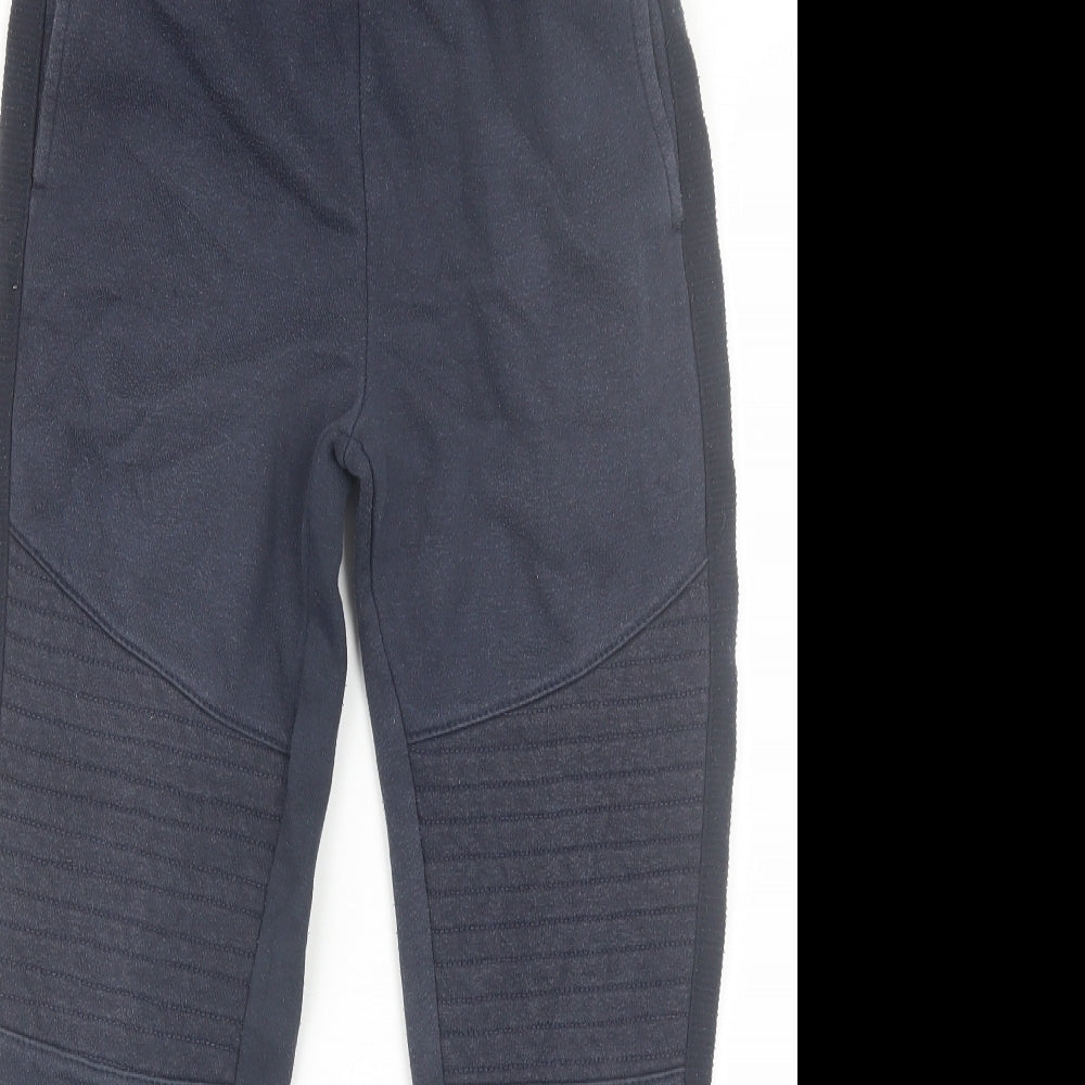 Primark Boys Blue  Cotton Sweatpants Trousers Size 11-12 Years  Regular