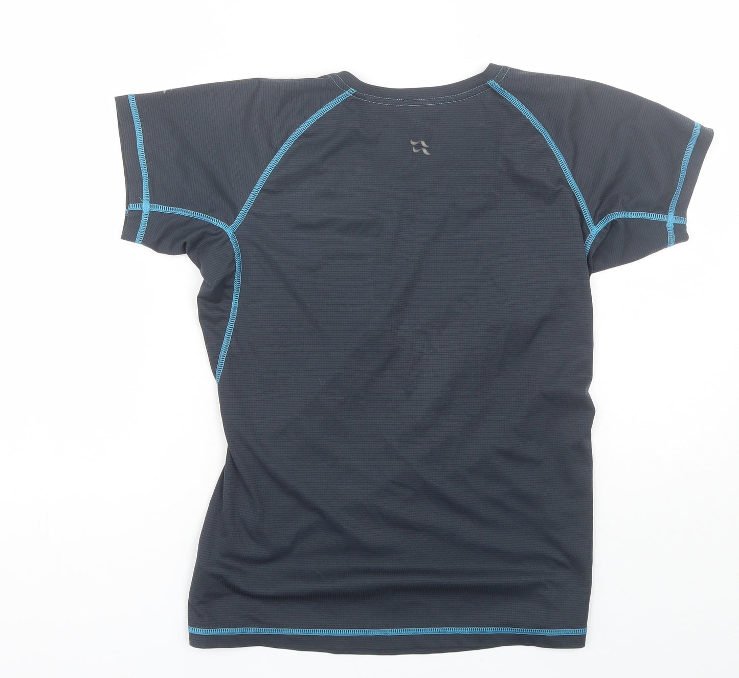 RAB Womens Blue  Polyester Basic T-Shirt Size 10 Round Neck