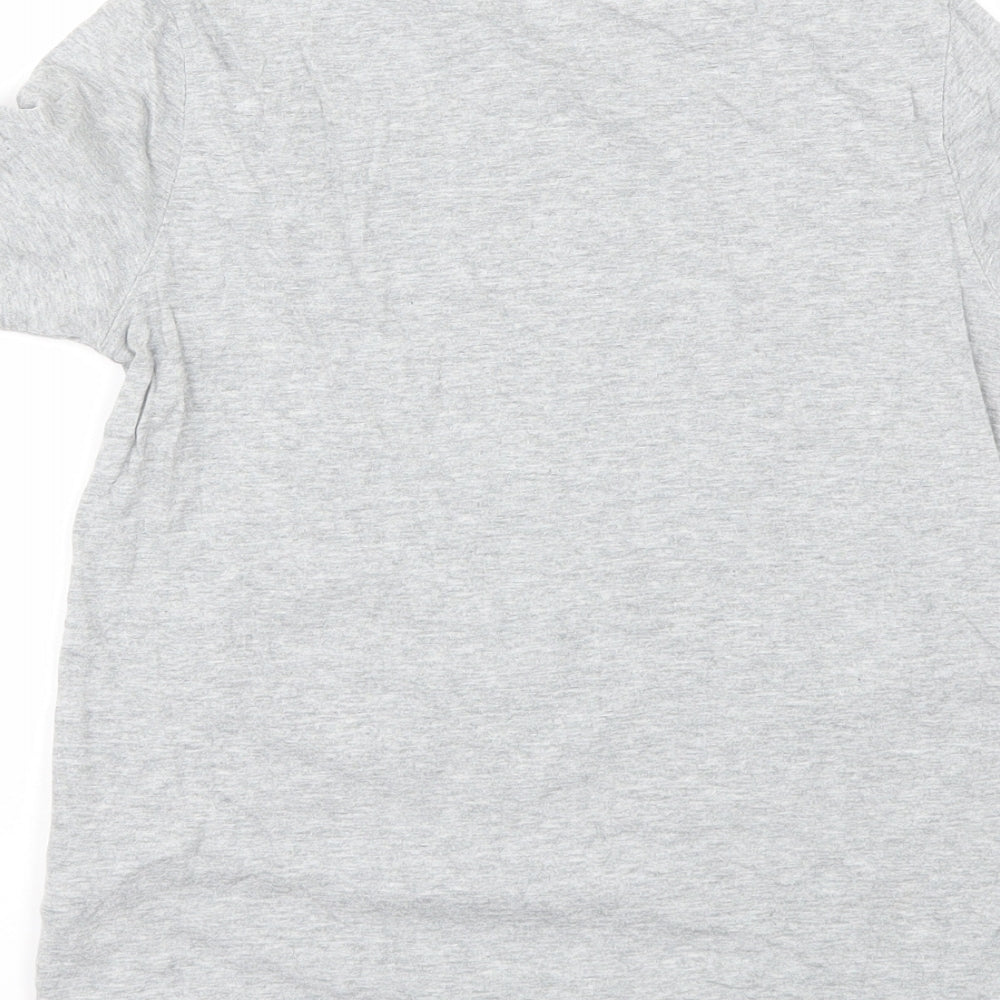 Gap Boys Grey  Cotton Basic T-Shirt Size 8-9 Years Round Neck  - Star Wars