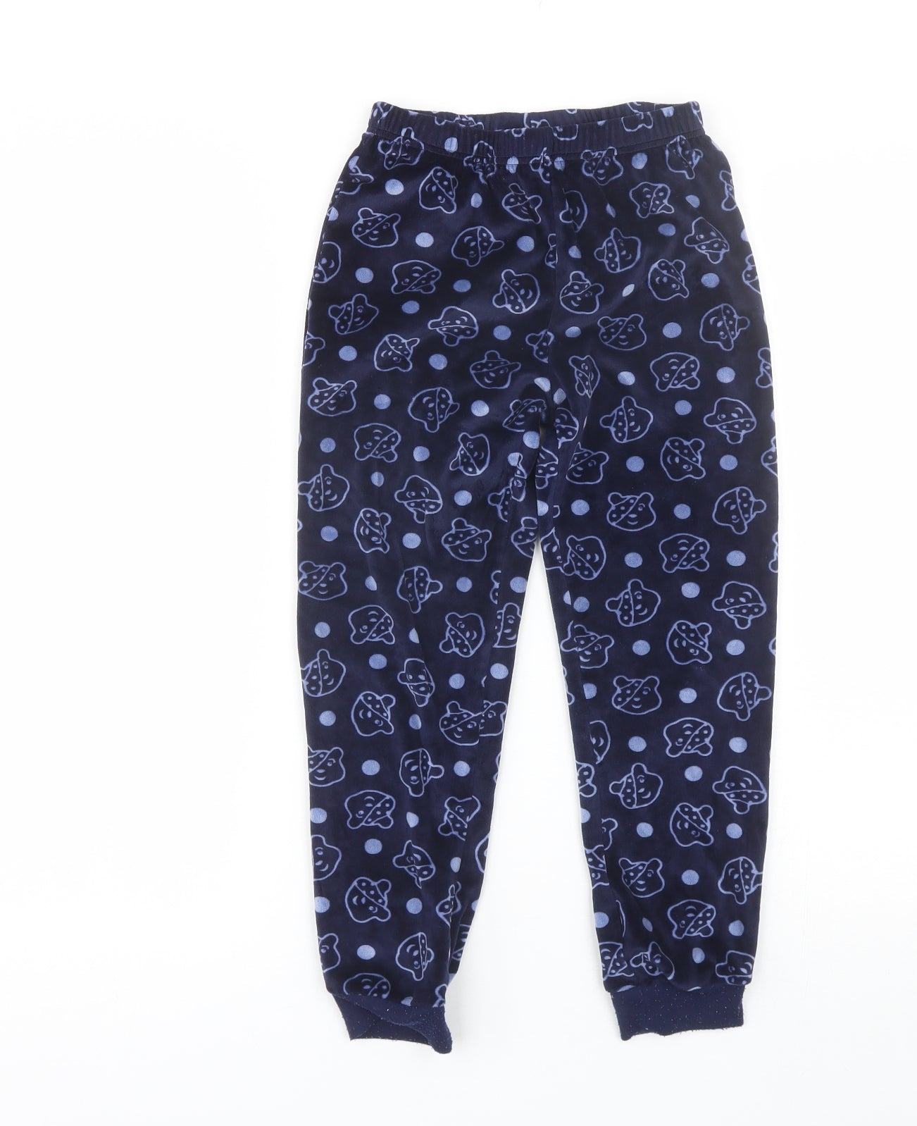 George Boys Blue  Polyester  Pyjama Pants Size 8-9 Years   - bears