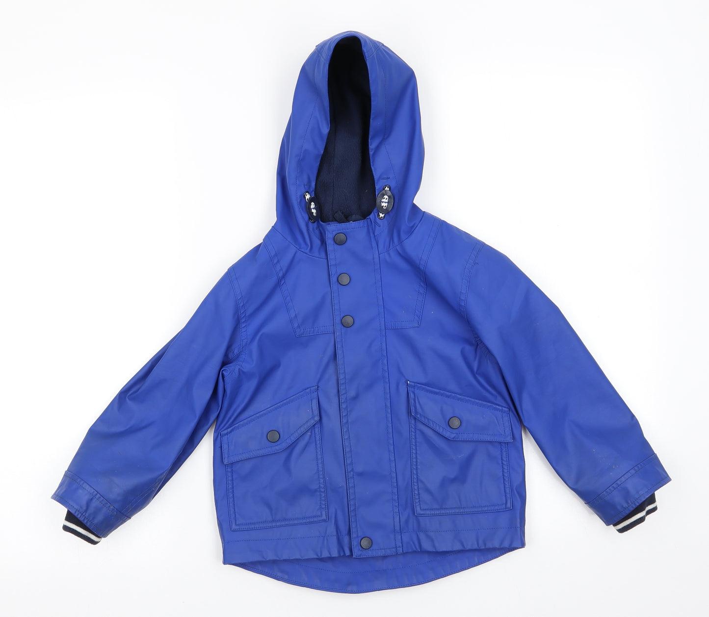 Marks and Spencer Boys Blue   Rain Coat Coat Size 3-4 Years