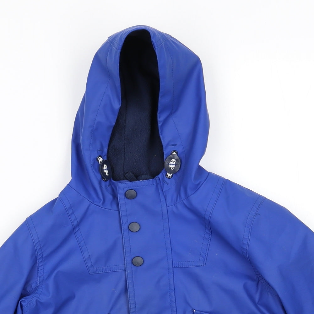 Marks and Spencer Boys Blue   Rain Coat Coat Size 3-4 Years