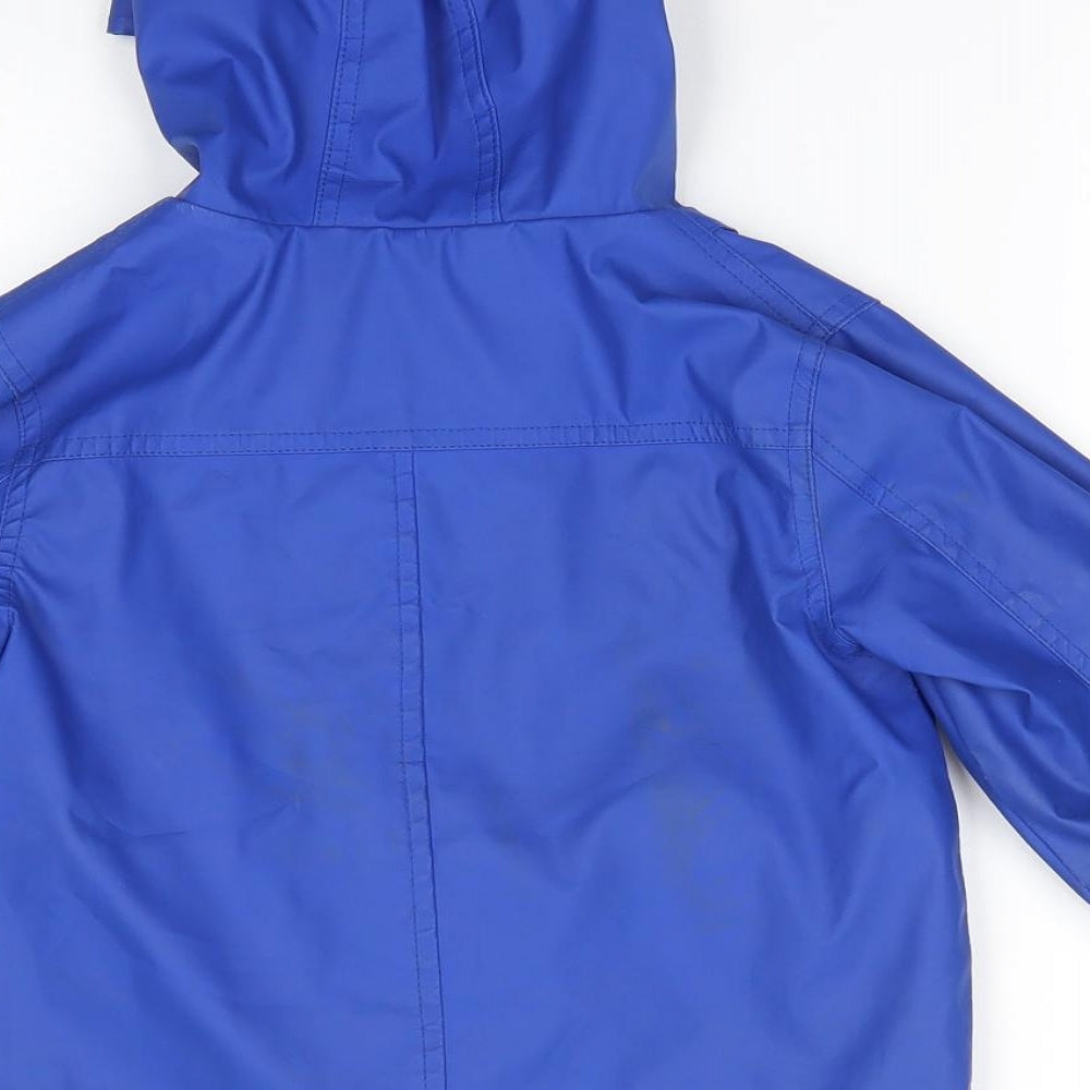 Marks and Spencer Boys Blue   Rain Coat Coat Size 3-4 Years
