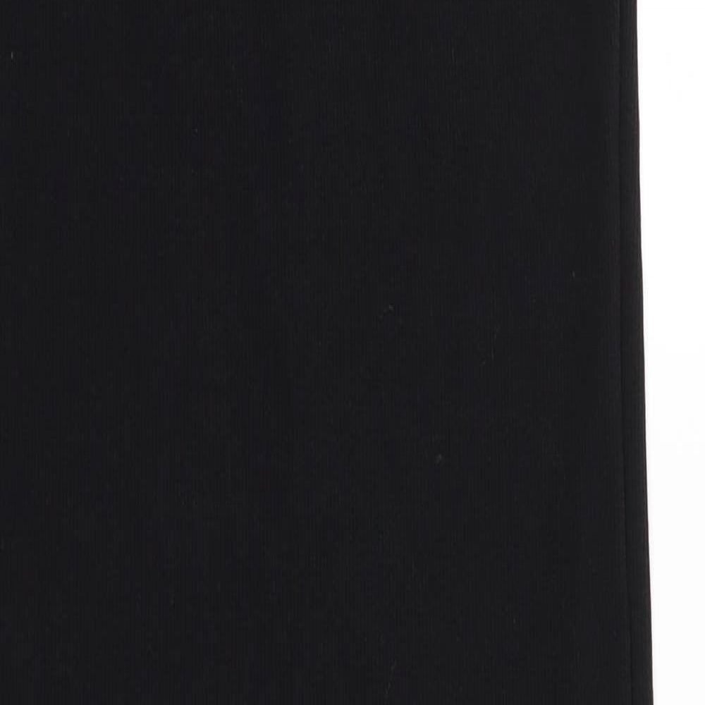 New Look Womens Black  Cotton Maxi  Size 16  Scoop Neck  - Tank Style Dress