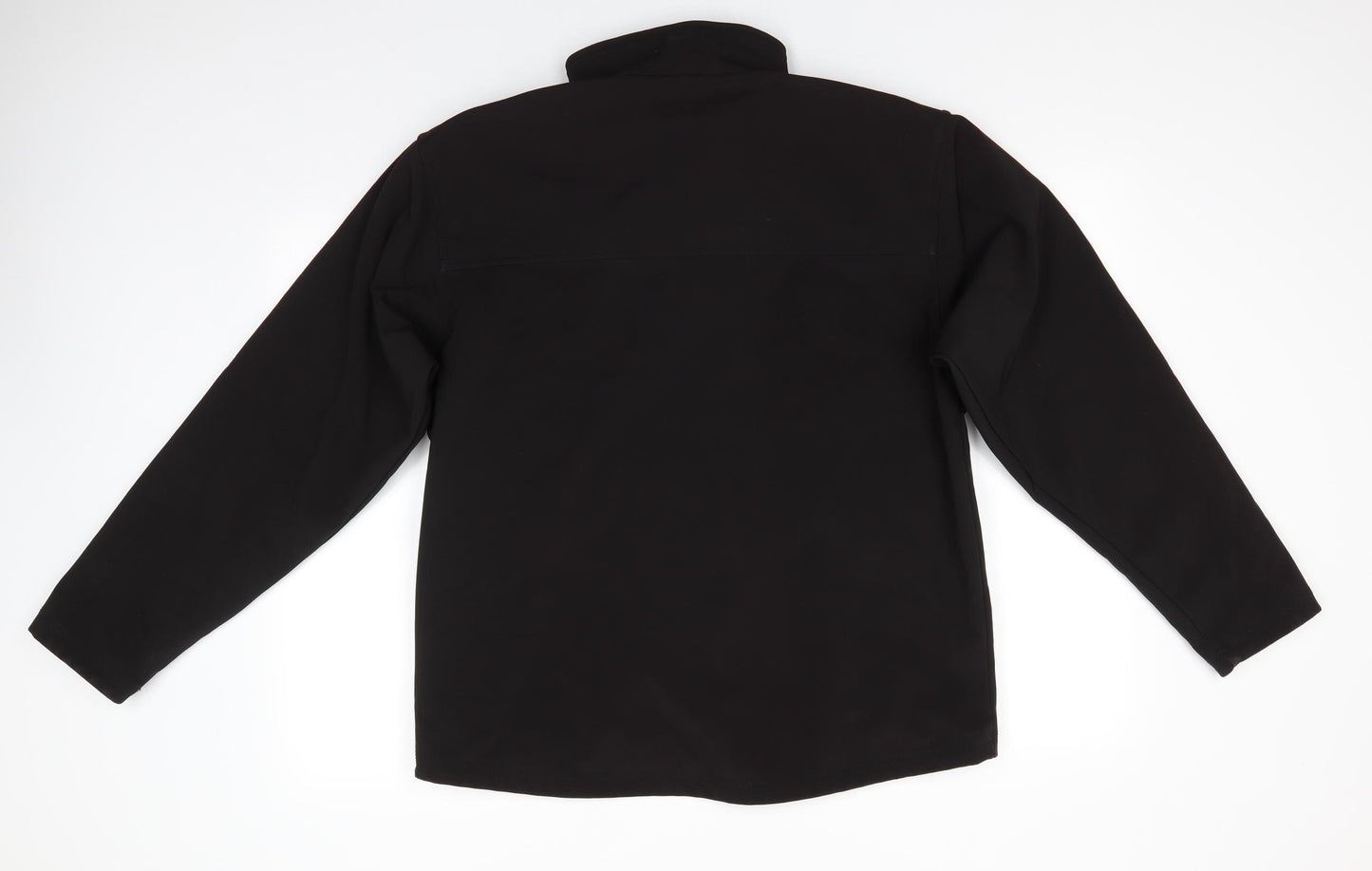 Result Mens Black   Jacket Coat Size M   - Marel Graphic Fleece Lined