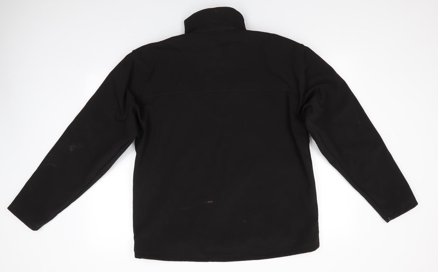 Result Mens Black   Jacket Coat Size L   - Tulip Graphic Fleece Lined