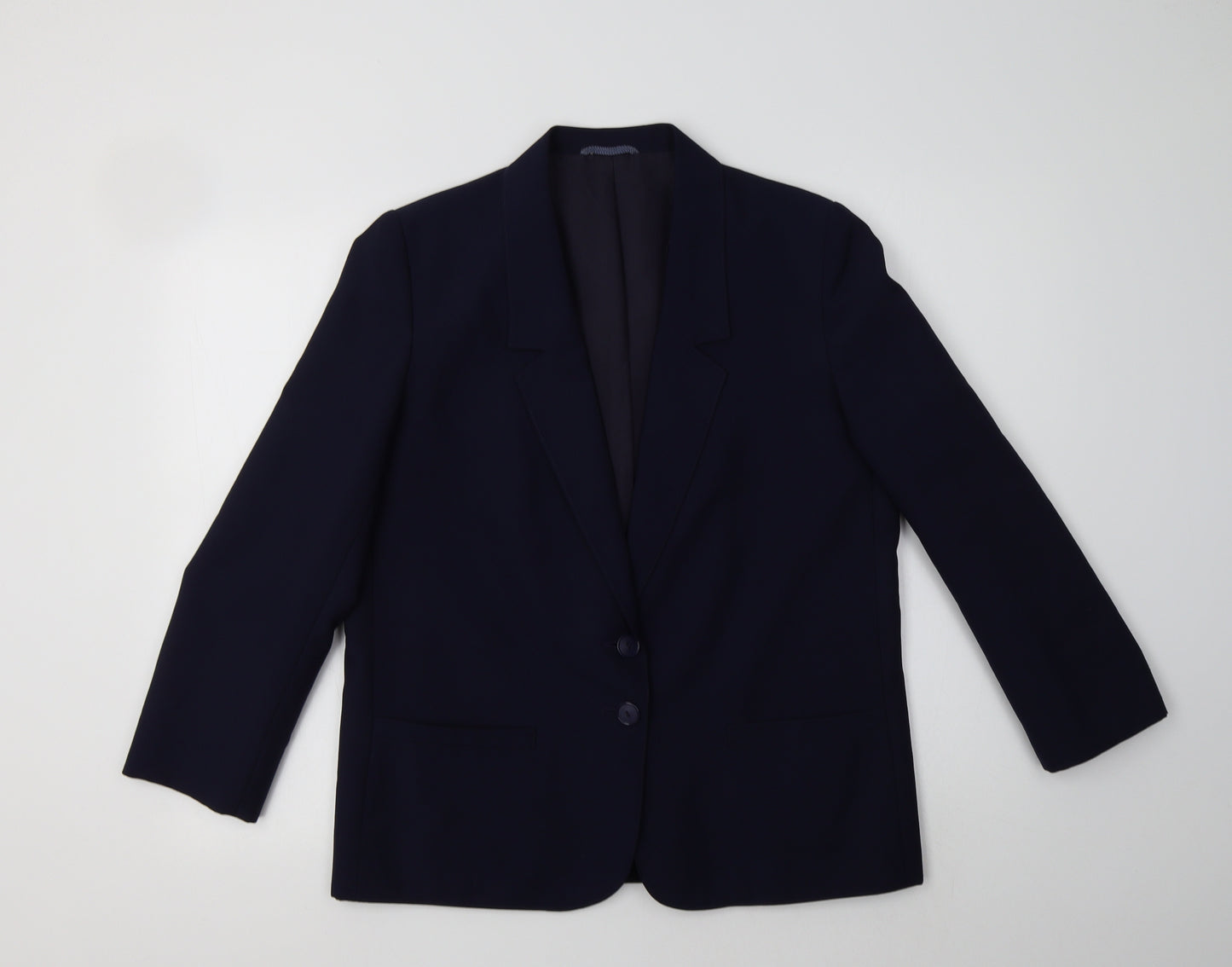 St Michael Womens Blue   Jacket Blazer Size 12