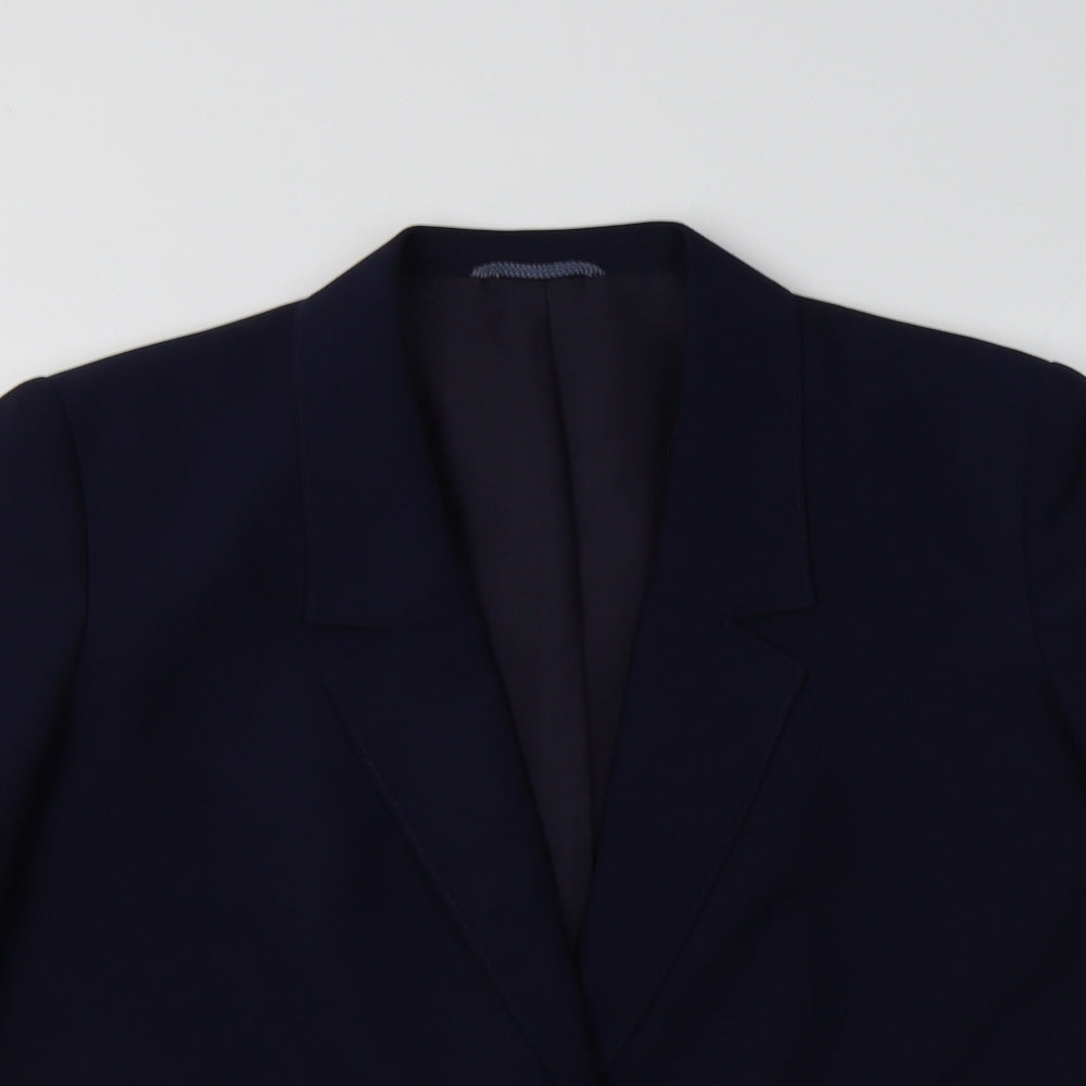 St Michael Womens Blue   Jacket Blazer Size 12