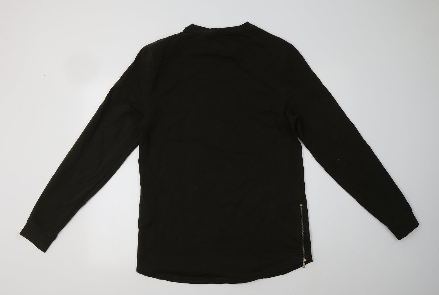 ASOS Womens Green  Cotton Pullover Sweatshirt Size L