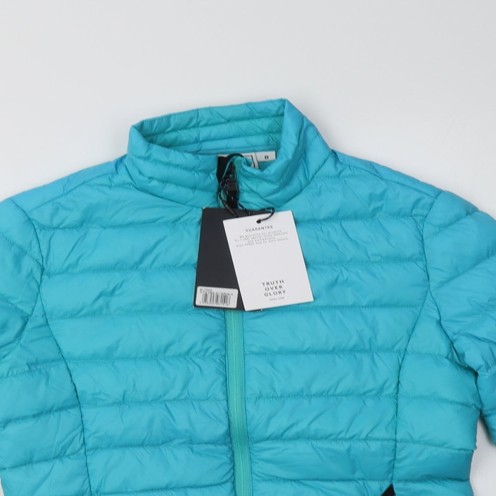 TOG 24 Womens Blue   Windbreaker Jacket Size 8