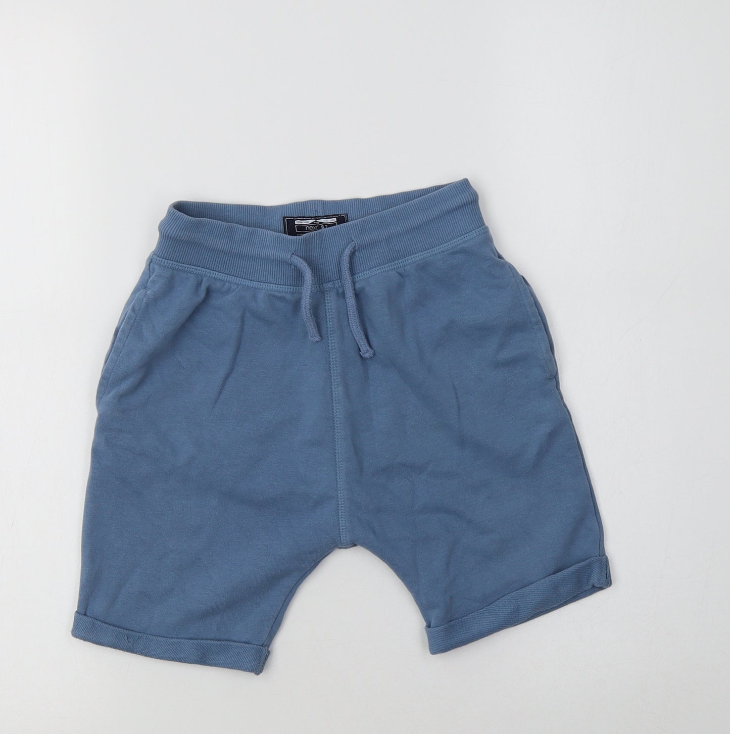 NEXT Boys Blue  Cotton Sweat Shorts Size 6-7 Years  Regular